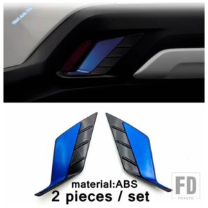 トヨタ カローラ クロス XG10 2021 - 2024 用 フロントグリルストリップ / リアフォグランプ / ピラーC スパンコールカバートリムアクセサリー - Rear Fog Light Lamp