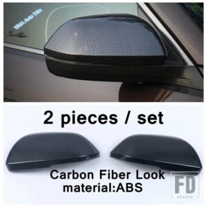 VW クロームカードアハンドルキャップ/バックミラーシェルステッカーカバートリムアクセサリー アトラス/テラモント2017-2020用 - model 1