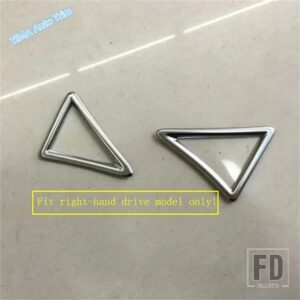 トヨタ アルファード/ヴェルファイア AH30 2016-2019 用 オートフロントエアコン吹き出し口カバートリム装飾 インテリアアクセサリー - For Right-hand Drive