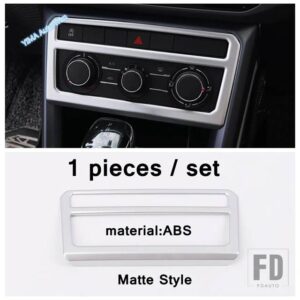 VW ABSマットカーウィンドウAピラー/エアコンベントアウトレット/ウィンドウリフトボタンカバートリムアクセサリー Tクロス2019-2023用 - Model F