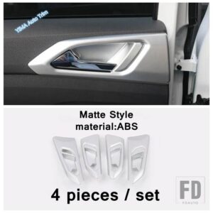 VW ABSマットカーウィンドウAピラー/エアコンベントアウトレット/ウィンドウリフトボタンカバートリムアクセサリー Tクロス2019-2023用 - Model G
