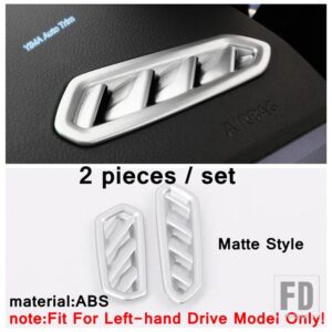 VW ABSマットカーウィンドウAピラー/エアコンベントアウトレット/ウィンドウリフトボタンカバートリムアクセサリー Tクロス2019-2023用 - Model I