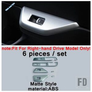 ホンダ ステップワゴン2022 2023用カーコンソールギアシフトボックスパネル/ウィンドウスイッチボタン/ドアハンドルボウルカバートリムアクセサ - Model B