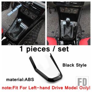 VW カーコンソールギアシフトボックスパネルカバー装飾フレームトリム ポロ2019-2023インテリアアクセサリーに適合 - Model G