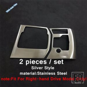 マツダ センターコントロールストールギアシフト/ウォーターカップホルダーカバートリム CX-5 CX5 2017 - 2024 ABSマット/カーボンインテリア - Model I