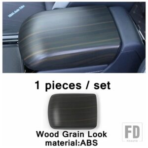 VW 木目調オートダッシュボードエアベント/アームレストボックス/ステアリングホイールカバートリム ID.4 ID4 2021 - 2024 アクセサリー - Model D