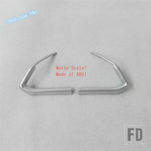 マツダ オートスタイリングステアリングホイール装飾ストライプカバートリムABS6 2019-2021レッド/マット/カーボンインテリアアクセサリー - Matte Style