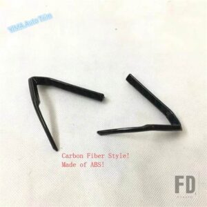 マツダ オートスタイリングステアリングホイール装飾ストライプカバートリムABS6 2019-2021レッド/マット/カーボンインテリアアクセサリー - Carbon Fiber Look