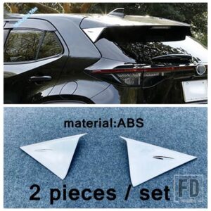 トヨタ ABSフォグランプ/バックミラー/リアウィンドウスポイラーカバートリム外装リフィットキット ヤリス クロス 2020-2023に適合 - Rear Window Sequin