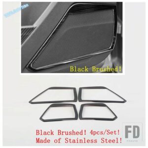 VW T-ROC T ROC 2022 2023 アクセサリー用 ブラック ブラッシュド カードアオーディオスピーカー / - Door Audio Speaker