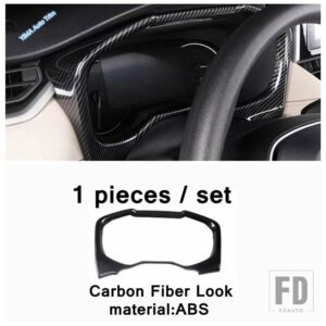 トヨタ カーボン製オートギアシフトヘッド/ヘッドライトスイッチ/エアアウトレットアクセサリーカバートリム RAV4 RAV 4 XA50 2019 - 2024 - Dashboard Frame
