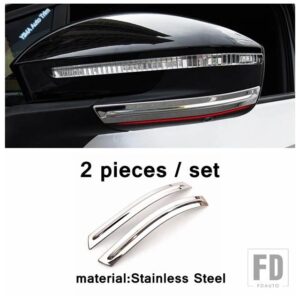 VW ID.4 ID4 2021 - 2024 フロントフォグランプ ランプまぶた まつげ / バックミラーカバー トリムアクセサリー - Rearview Mirror