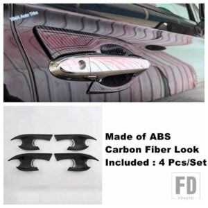 ホンダ ABS製カードアボウル/フロントフォグランプ/燃料タンク/バックミラーカバートリム カーボンアクセサリー シティ 2019-2024年式用 - Door Bowl