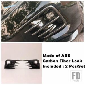 ホンダ ABS製カードアボウル/フロントフォグランプ/燃料タンク/バックミラーカバートリム カーボンアクセサリー シティ 2019-2024年式用 - Front Fog Lamp