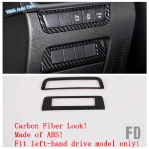 マツダ 3 CX-30 2020 - 2024 カーボン バックミラー / ドアハンドルボウル / ギアシフトノブカバートリム 自動車アクセサリー - Model I