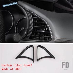 マツダ 3 CX-30 2020 - 2024 カーボン バックミラー / ドアハンドルボウル / ギアシフトノブカバートリム 自動車アクセサリー - Model D