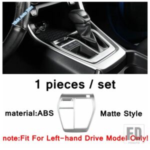 トヨタ マット仕上げウィンドウガラスリフトボタン/ギアシフトボックス/ドアハンドルボウルカバートリムアクセサリー RAV4 RAV 4 XA50 2019 - - Gear shift panel