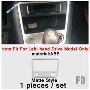 VW TIGUAN MK1 2008 - 2015 マットカーストレージボックス / ステアリングホイール / シート調整ハンドル装飾アクセサリーカバートリム - Model H