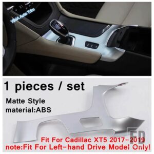 キャデラック XT5 2017 - 2022 用 マット インテリア アクセサリー カーガラススイッチ / 中央Uパネル / エアコン吹き出し口フレームカバートリ - Gear Shift Box