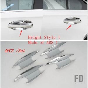 メルセデスベンツ クロームドアハンドルボウル/バックミラーカバートリムABSアクセサリーCLA 200 C118 W118 2020 - 2022用 - model 1