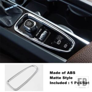 ボルボ 自動車アクセサリー ギアシフト ストール ハンドブレーキ オートAPボタン スパンコールカバートリム XC90 XC60 S90 V90 V60 S60 2015 - - Matte Style