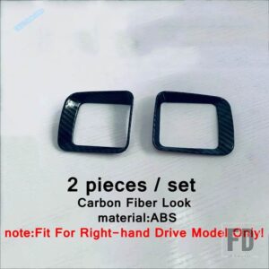 ダイハツ ダッシュボードサイド収納ボックスフレームハザード灯アラートプッシュボタンパネルACカバートリム アトレーハイゼット2022アクセサリ - model 6
