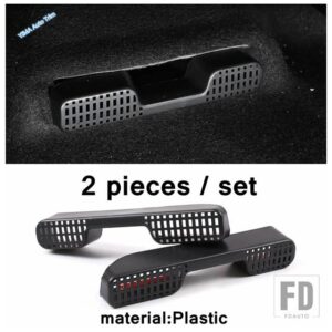 ホンダ シート下エアコンベントダクトアウトレットシェル/ドアロックアクセサリーカバートリム シビック11TH 2022 2023用 - Model B