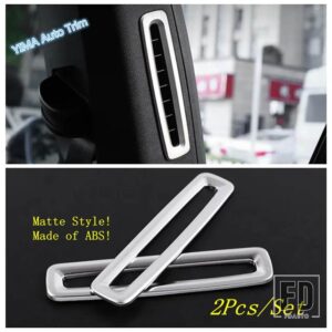 ポルシェ リアピラーBエアコンACベントアウトレットカバートリムフィットパナメーラ971 2014 - 2020車内アクセサリー - Matte Style