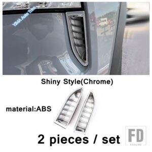 日産 ドアハンドルボウル/バックミラー/フロントバンパーエアベントカバートリムクローム エクストレイルXトレイル/ローグT33 2021 2022用 - model 9