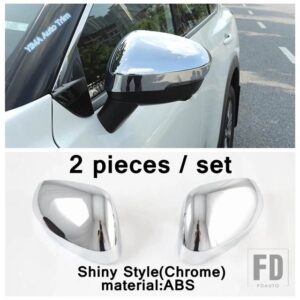 日産 ドアハンドルボウル/バックミラー/フロントバンパーエアベントカバートリムクローム エクストレイルXトレイル/ローグT33 2021 2022用 - model 2