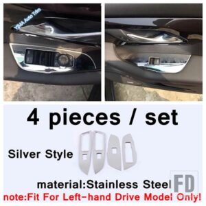 シボレー ヘッドライトボタン/センターコンソールダッシュボードパネル/フットペダルカバートリムアクセサリーブレイザー2019-2023用 - Model A