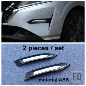 日産 車フロントリアフォグランプフレーム/バックミラーシェルドアハンドルカバートリムABSアクセサリー ノートE13 2021 2022用 - model 8