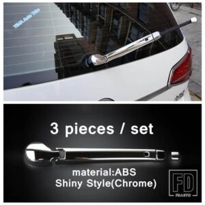 VW ゴルフ 7 7.5 MK7 ハッチバック 2014-2019 用 リアフォグランプ / バックミラー / ウィンドウワイパーアクセサリーカバートリム - Window Wiper