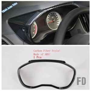 スバル フォレスター 2019 - 2023 用 カーボン アクセサリー 読書灯 / ウォーターカップホルダー / ACベントアウトレットパネルカバートリム - Model K