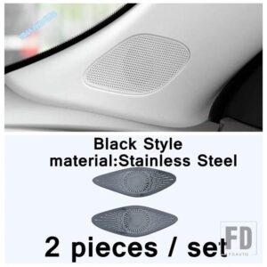 シボレー オートピラーA / インストルメントオーディオスピーカーツイーターカバートリムブラック＆スタイルアクセサリーマリブ2016-2020用 - model 1
