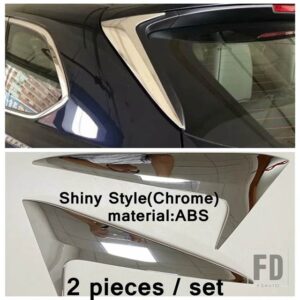 マツダ クロームバックミラーストリップリアフォグランプフレームウィンドウスポイラーカバートリムCX-9 CX9 2017 - 2022外装に適合 - model 2