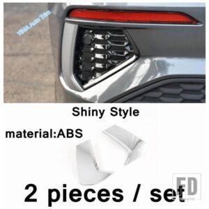 アウディ 自動車用 サイドベントウィンドウスクープルーバー/リアフォグランプデコレーションパネルカバートリムABSアクセサリー A3 8Y SEDAN - Model C