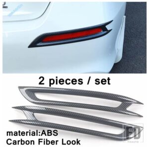 ホンダ ABS製 自動車用 バックミラー アイブロウシールド / フロントヘッドライト ランプ 装飾アクセサリー カバートリム シビック 11代目 202 - Model I
