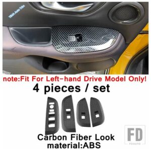 ホンダ 自動車用 ACコンセント ACベント / ウィンドウリフト / ステアリングホイールカバートリム カーボンアクセサリー HRV HR-V ZRV Z-RV 20 - Window Glass Lift