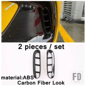 ホンダ カーボンルック 燃料タンク / バックミラー / ドアハンドルカバートリム HRV HR-V ZRV Z-RV 2023 2024 ABSカーアクセサリー - Model G