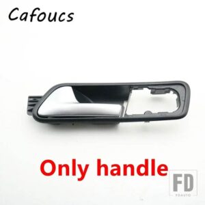 VW トゥーラン 2005-2012 用 安全ロックスイッチとバックミラーコントロールノブスイッチ付き車内ドアハンドル - only handle