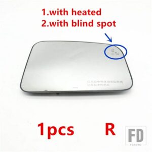 フォード エッジ 2011-14 バックミラーレンズ リアビュー ブラインドスポットモニタリングガラス - blind spot Lens R