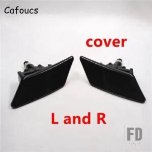 プジョー 307 トライアンフ用 ヘッドライトウォッシャースプレーノズルカバー ブラケット付き - RH and LH
