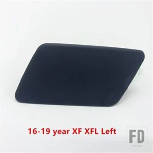 ジャガー 自動車用 フロントバンパー ヘッドライトウォッシャーノズルカバーキャップ 未塗装色 XF XFL XJL XE XEL F-PACE用 - 16-19 XF XFL Left
