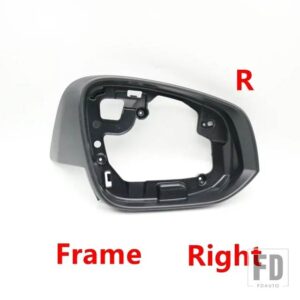 トヨタ ハイランダー 2021-24用 バックミラーカバーガラスレンズフレームベースキャップウィンカーライトランプ 1個 - Frame Right