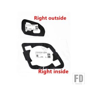 自動車用 リアバンパー ヘッドライト テールライト ランプ シーリングシール ガスケット マツダ 3 セダン BK 2004-08用 - right