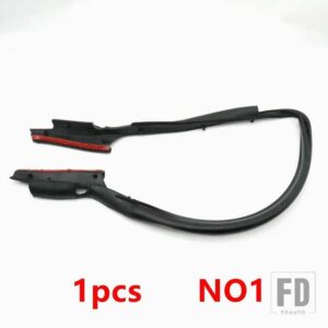 ボンネットフードカウルトップフロントエンジンボンネットカバー防水ゴムシールストリップ1個 - 1pcs NO1