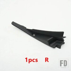 マツダ 3 2011-14用 フロントガラスグリルドレンパネルモールディングカバーフェンダーデコレーションキャップ - 1 piece Right side