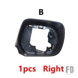 トヨタ ランドクルーザー 200 LC200 プラド LC150 FJ150 2012-2018用 オートバックミラーカバーレンズ ウィンカーライトフレーム アンダーキャ - B Right side RH