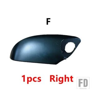 トヨタ ランドクルーザー 200 LC200 プラド LC150 FJ150 2012-2018用 オートバックミラーカバーレンズ ウィンカーライトフレーム アンダーキャ - F-no hole RH